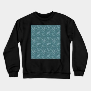 Christmas Themed Pattern Crewneck Sweatshirt